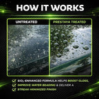 Premium Ceramic Detail Spray 16 fl oz, SiO2 Quick Detailer for Cars, Waterless Wash & Gloss Booster, Hydrophobic Water Beading, Streak-Minimized Wipe-Off, for Paint, Glass, Chrome & Trim