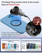 PZK Car Phone Mount for 2019-2025 2026 Toyota Corolla/Corolla Hatchback/Corolla Cross 2022-2025 2026 Accessories 8-inch Screen Magnetic 15W Fast Wireless Charging Car Phone Holder Not Affect Vent