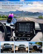 PZK Car Phone Mount for 2019-2025 2026 Toyota Corolla/Corolla Hatchback Hybrid LE/SE/Corolla Cross 2022-2025 2026 Accessories 8-inch Screen Compatible with Magsafe Car Phone Holder Not Affect Vent