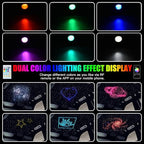 Twinkle Starlight Headliner Light,16W 1000pcs 9.8ft LED Star Ceiling Fiber Optic Light Kit APP/Remote for Car/Home/Party