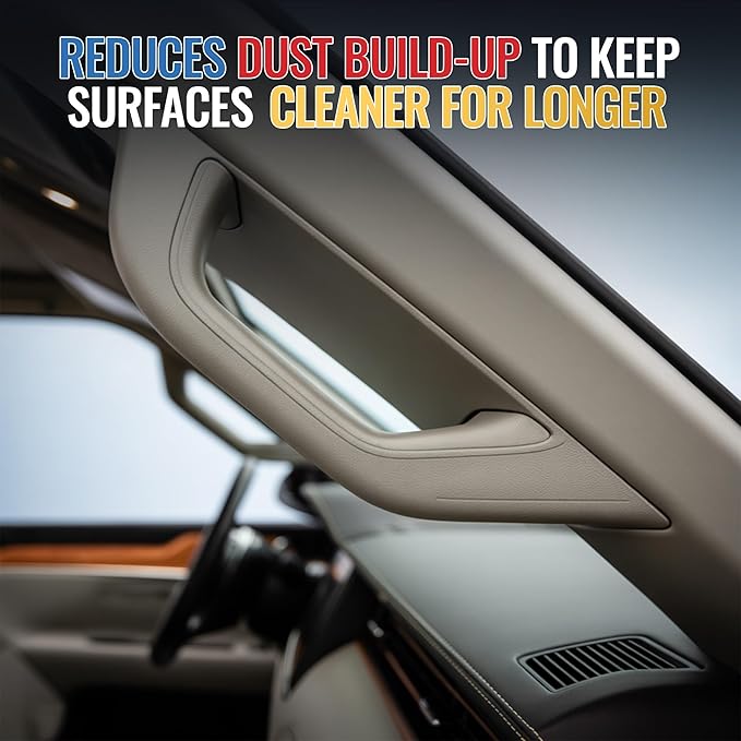 Heavy Duty Plastic & Vinyl Cleaner 16 oz – Deep Clean Spray for Vinyl Seats, Dashboards, Door Panels & Exterior Trim – Non-Greasy, Residue-Free Finish for Cars, Trucks & SUVs