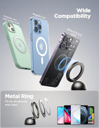 JOYROOM for MagSafe Car Mount, [Stronger Magnet] Magnetic Phone Holder for Car, All-Metal Magnet iPhone Car Holder for Dash, Fit for iPhone 16 15 14 13