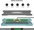 Wireless Charger Car Fast Charging pad, POLMXS Wireless Phone Charger Cell Phone RGB Light up Cordless Charging mat Compatible with iPhone 11/12/12/14/15 Galaxy S21/S22/S23/24 Airpod (C15 PAD)