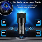 Car Charger, 5 Pack 38W Dual Ports USB-C & USB-A Car Chargers Adapter Fast Charging Cigarette Lighter USB Charger for iPhone 16 15 14 13, Samsung S24, Pixel Cargador para Carro Phone Plug for Car