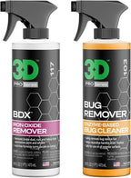 3D Bug Remover BDX Iron Remover – Ultimate Exterior Cleaning Duo for Bug, Tar, and Iron Decontamination – 16 oz Each
