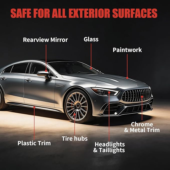2PCS Nano-Quick Ceramic Coating Pro, Revolutionary Nano Spray for Car Detailing, Car Nano Quick Coat Restoring, for Dust-Proof Glass Effect and Lasting Luster, 3.38fl.oz