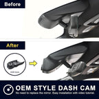 Mangoal 4K Dash Cam fit for Chevy Silverado 1500 2022-2026 2500 HD/3500 HD 2024-2026 (Model C),WT RST LTZ Custom Trail Boss High Country ZR2, GPS, WiFi & APP, 64GB Card