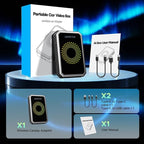 LAMTTO 3-in-1 Wireless Carplay Android Auto Adapter Built-in Net-Flix YouTube Tiktok Apps Magic Box Video Player with 5.8GHz WiFi USB Drive Convert Wired to Wireless for OEM CarPlay Cars (2016-2024)