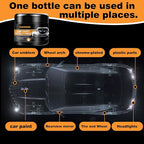 Car Wax Polish, Carnauba Wax Restores Shine High Hydrophobicity & Antioxidant, Long-Lasting Protection Gentle Formula For Cars, Rvs, Trucks, Motorcycles - Includes Sponge & Towel - 3.53oz, 2 Set
