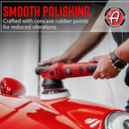 Adam's Polishes 9mm Dual Action Car Polisher (Polishing Kit) - Buffer Car Scratch Remover for Car Detailing | Includes Polish, Compound & Pads