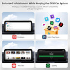 [12.3 inch] ATOTO Android Car Stereo Compatible with BMW 3 Series E90 E91 E92 E93 2008-2012 CIC System, Keep Original Function, Wireless CarPlay & Android Auto, 4G LTE,GPS Tracking, Dual B