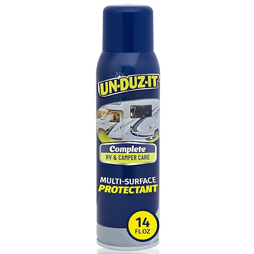 RV Multi-Surface Protectant Spray, Sun Protection Spray for RVs and Campers, Use on Vinyl, Plastic and More, 14 oz Can