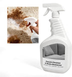 Couch Cleaner & Stain Remover Spray: Strength Multi-Surface Upholstery Cleaner - Pet-Safe Non-Toxic Quick-Drying for Fabric Sofas Carpet Furniture Couches & Car Interiors