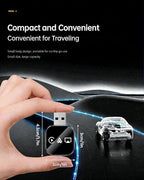 Mini Wireless Carplay Adapter for iPhone 3 in 1 Car Play Dongle Wired to Wireless Screen Mirror Accessories Converts Fast Auto Connect No Audio Delay Bluetooth 5.3 & 5ghz Wi-Fi - Plug & Play (2PCS)