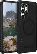 Rokform - Galaxy S23 Ultra Case, Rugged Series, Samsung Protective Cover with RokLock Twist Lock, Drop Tested Military Grade Armor (Black)