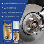 Powerful Non-Acid Brake Cleaner, Wheel and Tire Cleaner Spray, Iron & Fallout Remover, Effective Brake Dust & Grime Cleaner for Car Wheels Tires Brakes All Vehicle Models