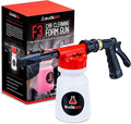 Suds Lab F3 Car Cleaning Foam Gun, Adjustable Foam Nozzle, Connect to Any Garden Hose, Clean Dirt and Dust, Home Car Washing