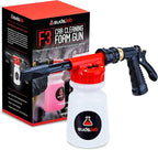 Suds Lab F3 Car Cleaning Foam Gun, Adjustable Foam Nozzle, Connect to Any Garden Hose, Clean Dirt and Dust, Home Car Washing
