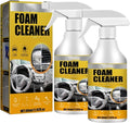 Multi-purpose Foam Cleaner Car Interior Cleaners,Upholstery Cleaners for Cars Seats,Espuma Para Limpiar Asientos De Carro (2, 60ML)