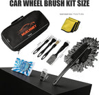 10PCS Car Detailing Brush, Ultra Soft Boar Hair Brush, Car Interior Detail Brush, Fiber Brush, Car Dust Removal Brush, Car Cleaning Gel, Car Interior Cleaning Kit for Trucks, Cars, RVs, SUVs