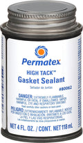Permatex 80062 High Tack Gasket Sealant, 4 oz., Black