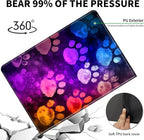 for Kindle 10th Generation Case 2019 Released 6",PU Leather Cute Slim Folio Adjustable Stand Smart Cover with Auto Wake/Sleep Case for 6 Inch Kindle 10th Gen 2019,Purple Glitter Paw