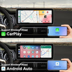12.3 Inch Linux Car Touch Display Screen for Mercedes Benz 2012-2015 C A CLA GLA Class W204 W176 C117 X156 NTG4.5/4.7 System, Support iOS 26 CarPlay Android Auto Mirror Link