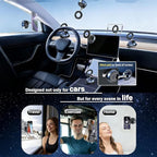 Vacuum Magnetic Car Phone Holder for Your Car, 360° Adjustable Car Phone Mount, Foldable Car Mount, for Magsafe Dashboard Car Bracket Stand for iPhone & Android