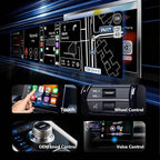 2026 Upgraded Wireless CarPlay Adapter - Fast Auto-Connect, Stable Connection, Mini Size Plug & Play Adapter for iPhone & Android Auto Compatible Cars