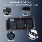 Dashboard Storage Tray Dash Organizer for Toyota Tundra 2022-2026 & Toyota Sequoia 2023-2026, Interior Accessories Center Console Storage Box for 2022-2026 Tundra & 2023-2026 Sequoia, Black