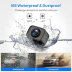 AUTO-VOX CS-2 Wireless Backup Camera with 4.3" Car Monitor, Easy Install Stable Digital Signal Back Up Camera System, Super Night Vision Reverse Cam for Truck, SUV, Van, Trailer