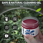 Auto Dynasty Car Cleaning Gel 5 Pack, Car Detailing Kit Cleaner Slime Putty Jelly, Car Interior Air Vent Dust Cleaner for Camera and Keyboard, Auto Detailing Tools Gifts for Men Women