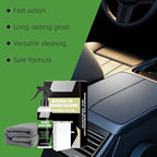 Auto Interior Cleaning Kit, Gentle Cleaning, Comes with Cleaner, Towel and Sponge for Daily Use(2set)