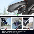 Mangoal 4K Dash Cam fit for Chevy Silverado 1500 2019-2021, 1500 Limited 2022 and HD 2020-2023 (Model A), Model A & Model B Have Same Models Years but Vehicle Sensor Cover are Different