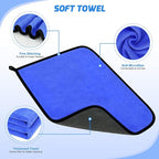 Nilight 27PCS Car Detailing Kit Auto Cleaning Tools Wash Set with Storage Carry Bag Home Use for Interior Exterior Deep Clean Polish Car Care Windshield Dashboard Seat Air Vents Wheels Tires, Blue