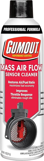 Gumout 540041 Professional Formula Mass Air Flow Sensor Cleaner Spray, 11 oz – Safely Cleans Delicate MAF Sensors to Improve Engine Performance, Restore Power, Reduce Hesitation and Boost Fuel Economy