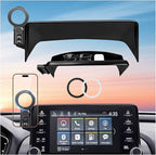 Car Phone Holder for Honda Accord 10th Gen 2022 2021 2020 2019 2018 (Only for 8-Inch Screen) 360° Rotation Magnetic Cell Phone Mount, Compatible with Magsafe, Does Not Affect Air Vent