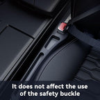 Car Seat Gap Filler Organizer, 2PCS Multifunctional Vehicle Fill Gap Blocker with Storage Slot Between Seat & Console, Anti-Drop Auto Interior Organization, Universal Fit (Black)