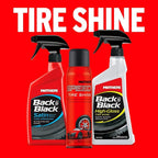 Mothers Speed Tire Shine, 15 oz. Aerosol — Long-Lasting, High-Gloss “Just Dressed” Finish — No Sling, Browning or Run, Fast & Easy Application — Micro-Emulsion Resins, Premium Silicones (16915)