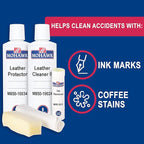 Mohawk Leather Care Kit, Includes Cleaner II (M850-10024), Leather Protector (M850-10034), Ink Remover (M850-2015)