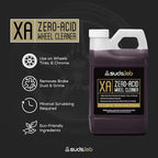 Suds Lab XA Zero-Acid Wheel Cleaner - Cleans Brake Dust and Grime for Car Rims and Tires - Safe on Chrome, Alloy and Aluminum Rims - 64 oz