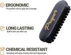 Premium Horse Hair Leather Brushes Set for Car Detailing, Furniture & Upholstery - Professional Horsehair Cleaning Brush for Couch, Car Seats, Alcantara & Interior Surfaces