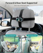 OTTOCAST Cabin Care Car Camera for Baby, Wireless CarPlay Adapter with 1080P Baby Car Camera, HD Night Vision, 150° Wide Angle, Real-Time Rear Seat Monitor, Easy Installation