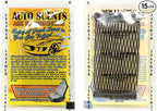Individually Wrapped - Professional Car Air Freshener Pads - Remove Smells & Add Ambience (15 Per Pack) (New Leather)