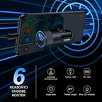 Type C Fast Car Charger for Samsung Galaxy A17/A16/A15/A14/5G/S26/S25/A56/A35/A55/A54/A13/S24 FE/S24/S23 Ultra/A53, iPhone 17e 16e, 3.4A Fast Charging Android Phone Car Charger Adapter 3FT USB C Cable