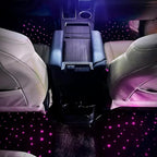 Starlinkmats LED Car Floor Mats - Black Automotive Carpet with App Control, Waterproof & Washable, Creates a Romantic Atmosphere for Dates