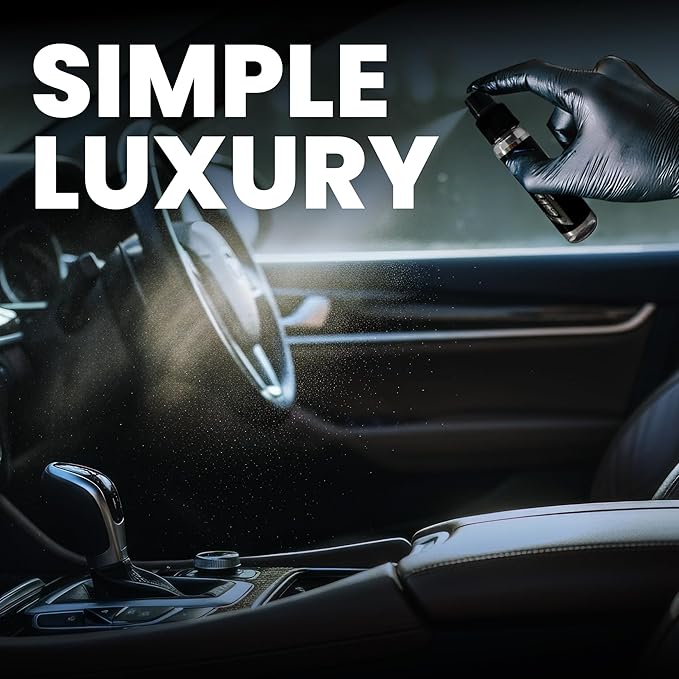 LANE’S Premium Car Air Freshener "New Car" - 1oz Water-Based, Long-Lasting Auto Scent Spray - Food, Pet, Odor Smell Deodorizer for Cars, Trucks, SUVs' Interior Leather, Carpet, Upholstery