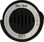 Pura & GUY FOX Car Scent Refill - Fragrance for Pura Car Diffuser - Clean & Safe Luxury Diffuser Scent - Long-Lasting Fragrance for 30 Days of Aroma - Spring & Summer Refills - Del Mar