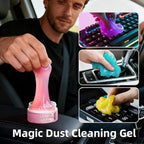 ColorCoral Car Cleaning Gel Reusable Car Clean Putty 4Pack - Universal Car Interior Cleaner Slime for Keyboard Cleaner,Cute Car Cleaning Accessories, 4 Fragrances,Dust Remover Gifts for Men & Women