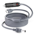 Starlink Mini Cable Car Charger USB C to DC Power Cable 2 in 1 Starlink Mini DC Power Cord 100W USB Type-C Car Cigarette Lighter 18AWG 10FT